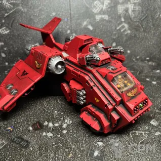 Описание картинки Stormraven Gunship от Firefly261291 по цене 7 000руб | Свободный Рынок Миниатюр - СРМ