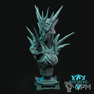 Описание картинки Bust - The Frost Queen от ADEPT M&P по цене 2 000руб | Свободный Рынок Миниатюр - СРМ