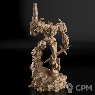 Описание картинки Optimus Prime Фигурка (Transformers) от GAS3TXD  по цене 4 900руб | Свободный Рынок Миниатюр - СРМ