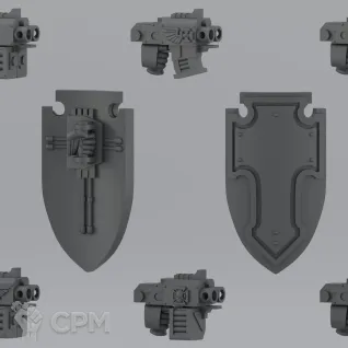 Описание картинки Terminators от Мастерская 3D Gia по цене 179руб | Свободный Рынок Миниатюр - СРМ