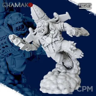 Описание картинки Стартер пак бойзов с джетпаками / Orcs Boyz jetpuk set от 3D6 по цене 2 300руб | Свободный Рынок Миниатюр - СРМ