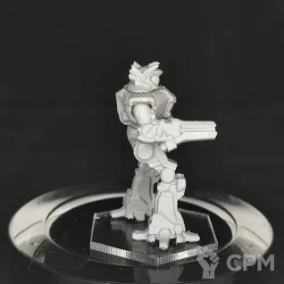 Описание картинки Каллиопа CAL-1MAF (40 тонн) от Dwarf Pirate Foundry по цене 350руб | Свободный Рынок Миниатюр - СРМ
