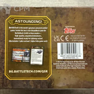 Описание картинки Battletech Salvage Box: Urbanmech LAM от Mini Wargame по цене 3 450руб | Свободный Рынок Миниатюр - СРМ