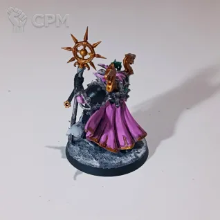 Описание картинки Chaos Space Marines Sorcerer от OMG_SL по цене 2 500руб | Свободный Рынок Миниатюр - СРМ