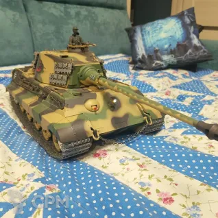 Описание картинки Радиоуправляемый танк King Tiger в масштабе 1:16 от Эктелион по цене 18 000руб | Свободный Рынок Миниатюр - СРМ