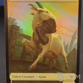 Описание картинки Goat Token (ELD) от Барахолка Баллиоза по цене 100руб | Свободный Рынок Миниатюр - СРМ