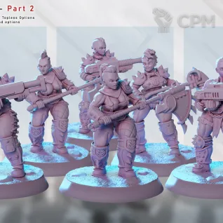 Описание картинки Rivet Queen Gang Part2 от PocketSized Prints по цене 800руб | Свободный Рынок Миниатюр - СРМ