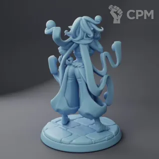 Описание картинки Aiya the Baeholder ( Female Shapeshifter Sorcerer / Beholder Visage / Monk Aberration ) от PocketSized Prints по цене 250руб | Свободный Рынок Миниатюр - СРМ