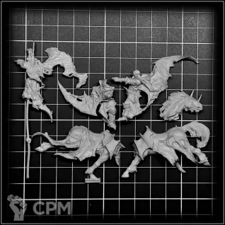 Описание картинки Mournful Knight Standardbearer от OldHammer Мастерская по цене 500руб | Свободный Рынок Миниатюр - СРМ