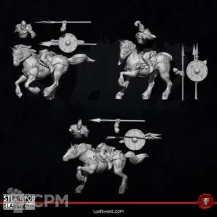 Описание картинки norsca horseman от Daniilfedyakov по цене 1 400руб | Свободный Рынок Миниатюр - СРМ