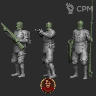 Описание картинки TRENCH CRUSADE - PRINCIPALITY OF NEW ANTIOCH WARBAND от Manufactorum76 по цене 1 350руб | Свободный Рынок Миниатюр - СРМ