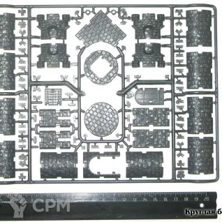 Описание картинки CastleCraft замок Средневековье (набор рамок для сборки замка) от Soul Dark по цене 1 450руб | Свободный Рынок Миниатюр - СРМ