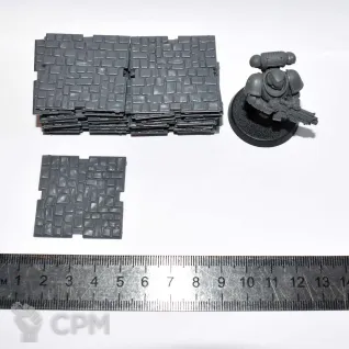 Описание картинки Рамка стен от замков Castlecraft брусчатка дорога от Soul Dark по цене 170руб | Свободный Рынок Миниатюр - СРМ