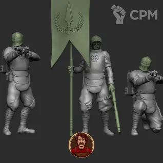 Описание картинки TRENCH CRUSADE - PRINCIPALITY OF NEW ANTIOCH WARBAND от Manufactorum76 по цене 1 350руб | Свободный Рынок Миниатюр - СРМ