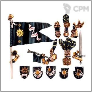 Описание картинки Knights of the Blazing Sun upgrade packs x5 от OldHammer Мастерская по цене 450руб | Свободный Рынок Миниатюр - СРМ