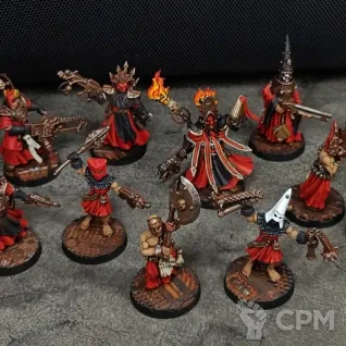 Описание картинки Cawdor Redemptionists от Hate по цене 12 000руб | Свободный Рынок Миниатюр - СРМ