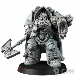 Описание картинки Chaplain Bloood Angels от Орки с наГорки по цене 350руб | Свободный Рынок Миниатюр - СРМ