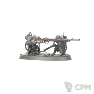 Описание картинки Набор миниатюр Warhammer Age of Sigmar Skaven Warplock Jezzails от Дауран по цене 5 000руб | Свободный Рынок Миниатюр - СРМ