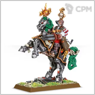 Описание картинки Master Engineer on Mechanical Steed от OldHammer Мастерская по цене 600руб | Свободный Рынок Миниатюр - СРМ