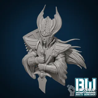 Описание картинки Sea Guard Captain (Bust) от Naggaroth Night по цене 1 000руб | Свободный Рынок Миниатюр - СРМ