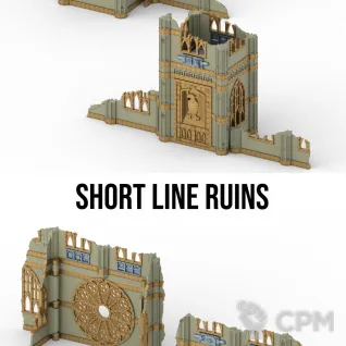 Описание картинки Готический собор\Gothic Ruins set от WebWay 3D по цене 10 000руб | Свободный Рынок Миниатюр - СРМ