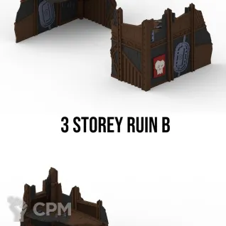 Описание картинки Орочий лагерь \Greenskin Ruins set от WebWay 3D по цене 10 000руб | Свободный Рынок Миниатюр - СРМ