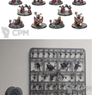 Описание картинки Legions Imperialis: Mechanicum Infantry от V2000 по цене 2 000руб | Свободный Рынок Миниатюр - СРМ