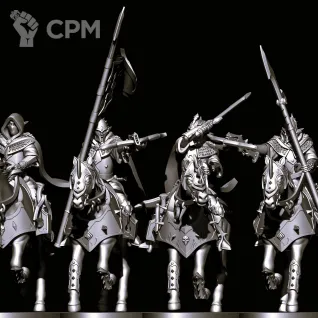 Описание картинки Dark Riders от Магазин Альфария по цене 850руб | Свободный Рынок Миниатюр - СРМ