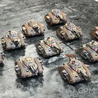 Описание картинки Танковая армия Leman Russ от Hate по цене 80 000руб | Свободный Рынок Миниатюр - СРМ