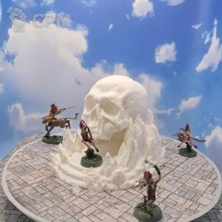 Описание картинки Террейн ДнД и warhammer "Пещера Черепа" (0027) от Студия  по цене 1 950руб | Свободный Рынок Миниатюр - СРМ