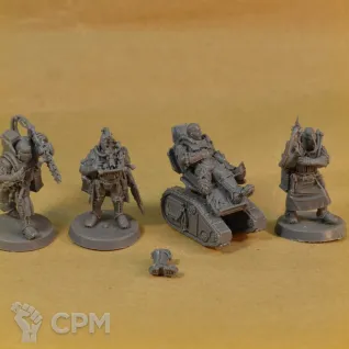 Описание картинки Solar Auxilia Surgeon-Primus Aevos Jovan &amp; Med от Mechanikus Forge по цене 1 500руб | Свободный Рынок Миниатюр - СРМ