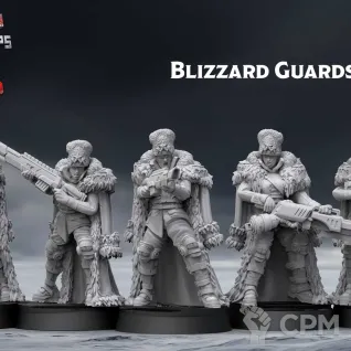 Описание картинки Blizzard Guard от Manufactorum76 по цене 1 600руб | Свободный Рынок Миниатюр - СРМ