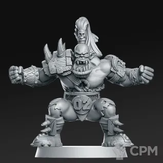Описание картинки Blood Bawl - ORC Team от 3Д печать миниатюр по цене 2 963руб | Свободный Рынок Миниатюр - СРМ