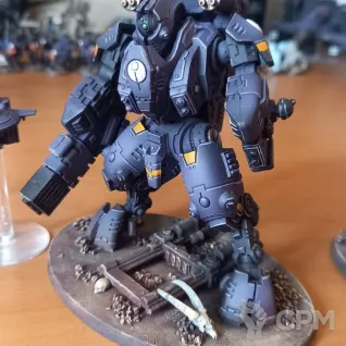 Описание картинки T'au Ghostkeel Battlesuits (#SC-08) от Scope по цене 4 800руб | Свободный Рынок Миниатюр - СРМ