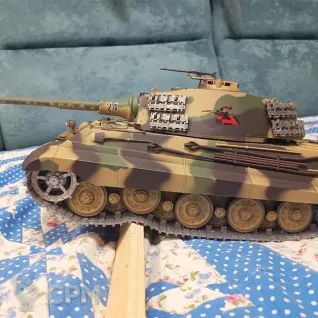 Описание картинки Радиоуправляемый танк King Tiger в масштабе 1:16 от Эктелион по цене 18 000руб | Свободный Рынок Миниатюр - СРМ