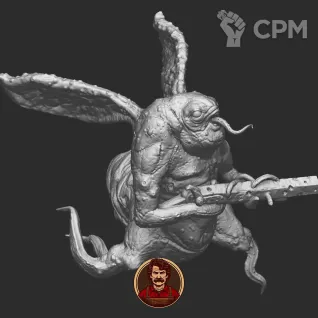 Описание картинки TRENCH CRUSADE - BLACK GRAIL - HERALDS OF BEELZEBUB от Manufactorum76 по цене 350руб | Свободный Рынок Миниатюр - СРМ