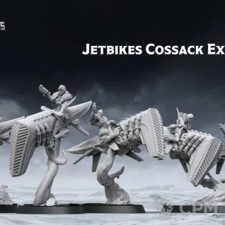 Описание картинки Jetbike Cossacks от Manufactorum76 по цене 500руб | Свободный Рынок Миниатюр - СРМ