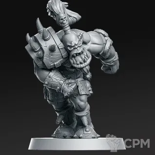 Описание картинки Blood Bawl - ORC Team от 3Д печать миниатюр по цене 2 963руб | Свободный Рынок Миниатюр - СРМ