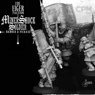 Описание картинки Shock Troopers x5 от PocketSized Prints по цене 850руб | Свободный Рынок Миниатюр - СРМ