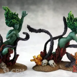 Описание картинки Reaper Miniatures Kelpies от DarkyTFc по цене 700руб | Свободный Рынок Миниатюр - СРМ