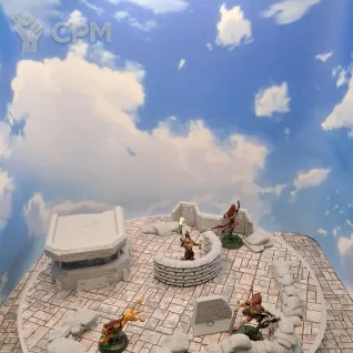 Описание картинки Террейн Warhammer "Укрепления №1" (0061) от Студия  по цене 1 100руб | Свободный Рынок Миниатюр - СРМ