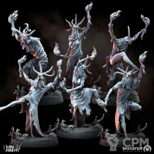 Описание картинки Ritual Troupe от Naggaroth Night по цене 250руб | Свободный Рынок Миниатюр - СРМ