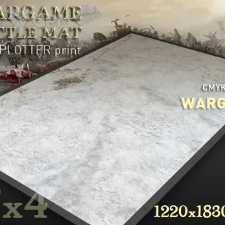 Описание картинки Игровое поле "Замёрзшее озеро" bm046 6'х4' от WargamePrint по цене 3 450руб | Свободный Рынок Миниатюр - СРМ