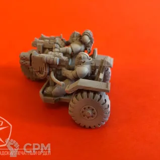 Описание картинки Отряд штурмовых мотоциклистов / Attack Bike Squad от ЛИЭНГОЛ по цене 1 800руб | Свободный Рынок Миниатюр - СРМ