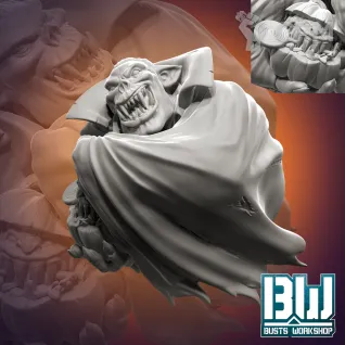 Описание картинки Count Dracuwaaaagh! (Bust) от Naggaroth Night по цене 1 500руб | Свободный Рынок Миниатюр - СРМ