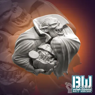 Описание картинки Count Dracuwaaaagh! (Bust) от Naggaroth Night по цене 1 500руб | Свободный Рынок Миниатюр - СРМ