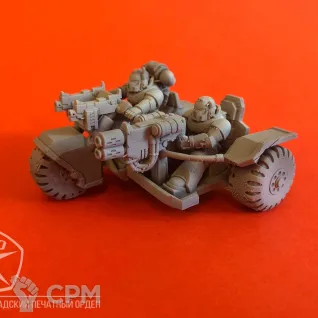 Описание картинки Отряд штурмовых мотоциклистов / Attack Bike Squad от ЛИЭНГОЛ по цене 1 800руб | Свободный Рынок Миниатюр - СРМ