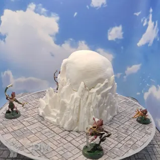 Описание картинки Террейн ДнД и warhammer "Пещера Черепа" (0027) от Студия  по цене 1 950руб | Свободный Рынок Миниатюр - СРМ