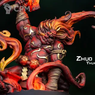 Описание картинки Zhuo Thunder Blacksmith от Manufactorum76 по цене 650руб | Свободный Рынок Миниатюр - СРМ