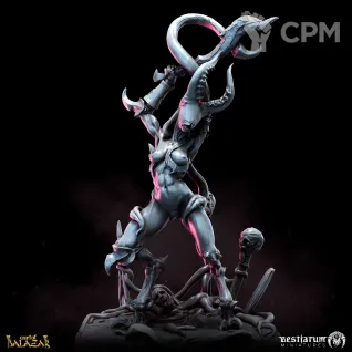 Описание картинки Daemonettes of Slaanesh от Daniilfedyakov по цене 870руб | Свободный Рынок Миниатюр - СРМ